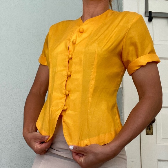 Handmade Silk Top - Picture 6 of 9